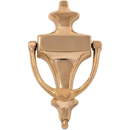 Camp Usa 6.12 in. Polished Brass Regency Knocker CA2531829